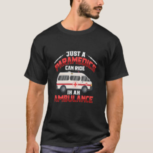 T-shirt Paramètre du pilote d'ambulance du premier réponde