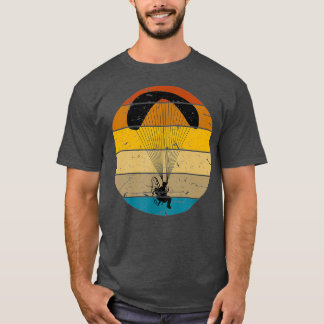 T-shirt Paramoteur de conception vintage 2
