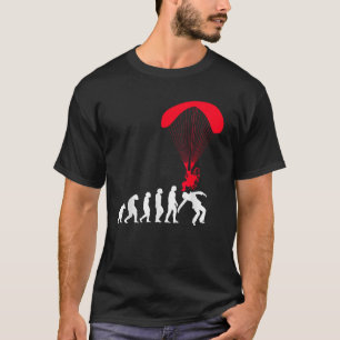 T-shirt Paramoteur motorisé Évolution drôle de parapente P
