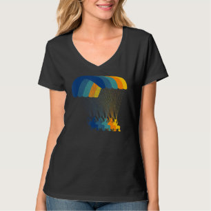 T-shirt Paramoteur Vintage Rétro Paramoteur Ha