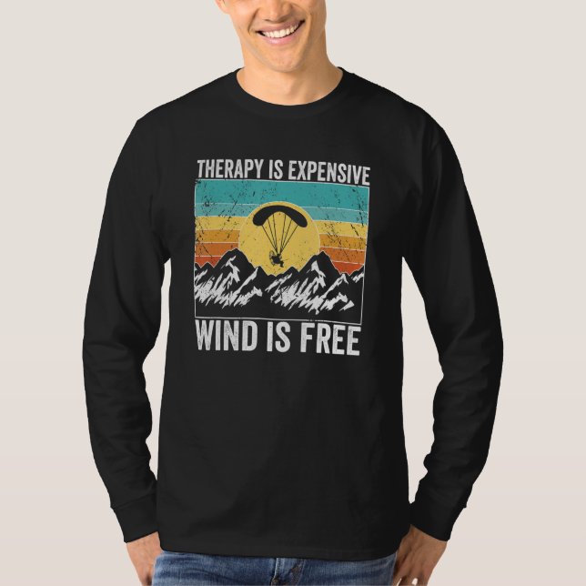 T-shirt Paramotor Pilot Therapy is expensive Paramotoring (Devant)