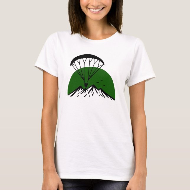 T-shirt Paramotor Retro Vintage (Devant)