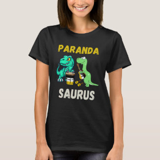 T-shirt Parandasaurus Dinosaures Jouant du Tambour Garifun