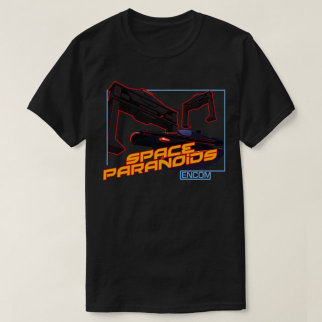 T-shirt Paranoïdes Encom Space (Design devant)