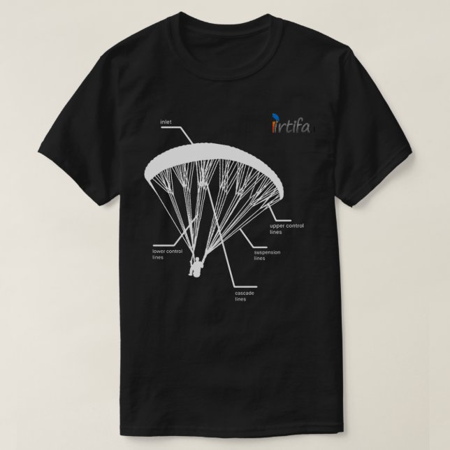 T-shirt Parapente 2 2 (Design devant)