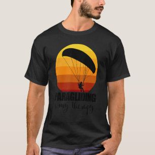 T-shirt Parapente Est Ma Thérapie Femmes Parapente Aventu