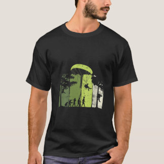 T-shirt Parapente Paramoteur D'évolution Extrême Sport Fém