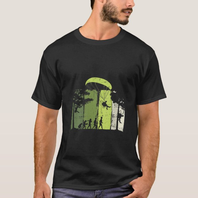 T-shirt Parapente Paramoteur D'évolution Extrême Sport Fém (Devant)
