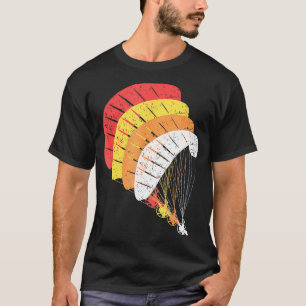 T-shirt Parapente Parapente Parapente vintage
