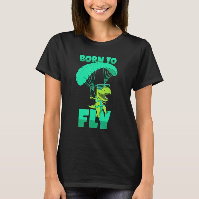 T-shirt Parapente Rex Flying Gliding (Devant)