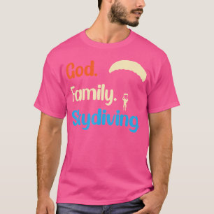 T-shirt Parapente Skydiver de la famille de Dieu Skydiving