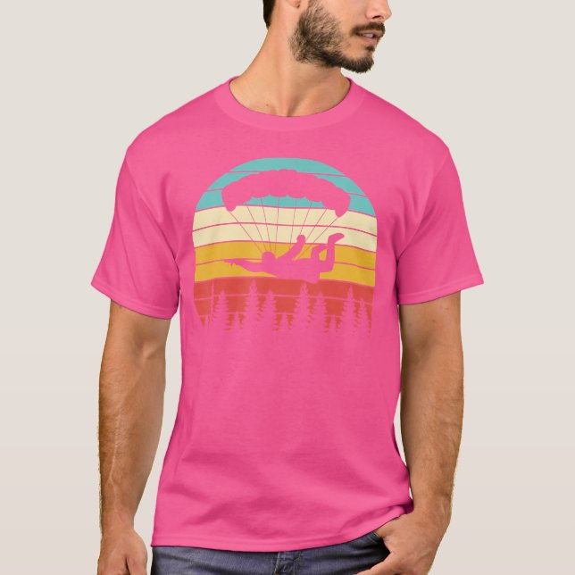 T-shirt Parapente Skydiver Skydiver (Devant)