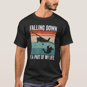 T-shirt Parapente Tomber Est Une Partie De Ma Vie Saut En