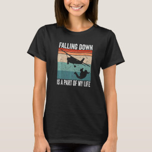 T-shirt Parapente Tomber Est Une Partie De Ma Vie Saut En