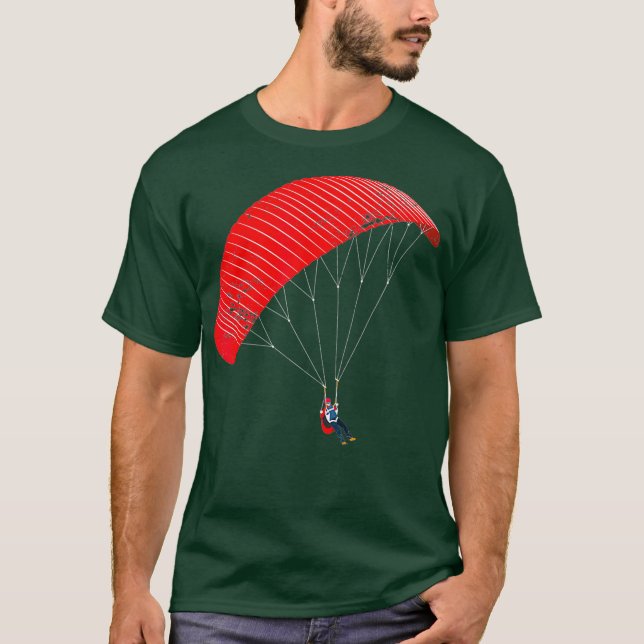 T-shirt Parapente volant (Devant)