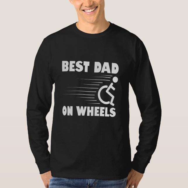 T-shirt Paraplegic For Wheelchair User Handicapped People  (Devant)