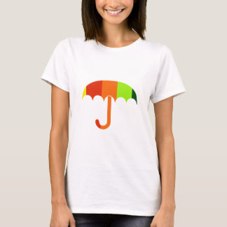 T-shirt Parapluie arc-en-ciel