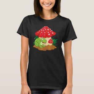 T-shirt Parapluie Champignon Grenouille  Graphisme Animaux