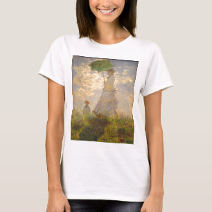 T-shirt Parapluie de //de promenade de La de Claude Monet