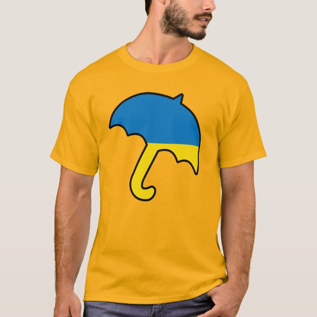T-shirt Parapluie de l'Ukraine (Devant)