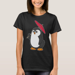 T-shirt Parapluie de pingouins