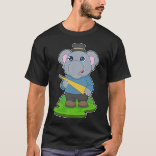 T-shirt Parapluie Eléphant
