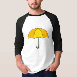 T-shirt Parapluie Jaune