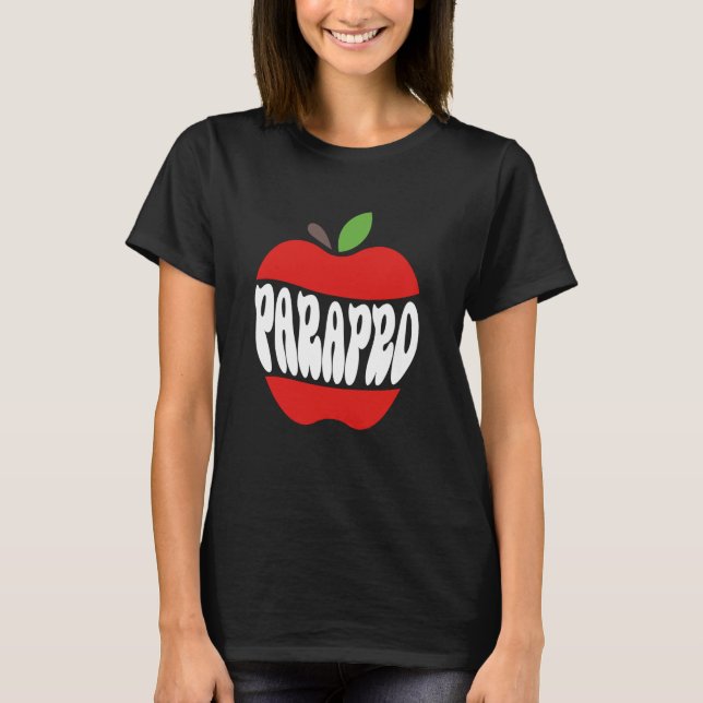 T-shirt Parapro Ed Tech Paraeducator Support Para Paraprof (Devant)