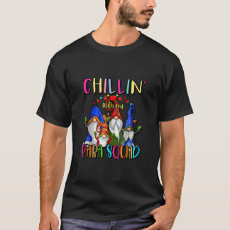 T-shirt Paraprofessional Para Squad Chillin Gnomes Christm