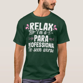 T-shirt Paraprofessionnel Appréciation cadeau Enseignant