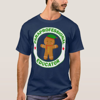 T-shirt Paraprofessionnel éducateur Paraéducateur de Noël