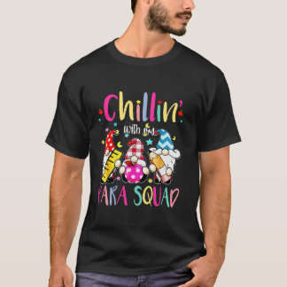 T-shirt Paraprofessionnel Para Squad Gnomes de Noël qui ch