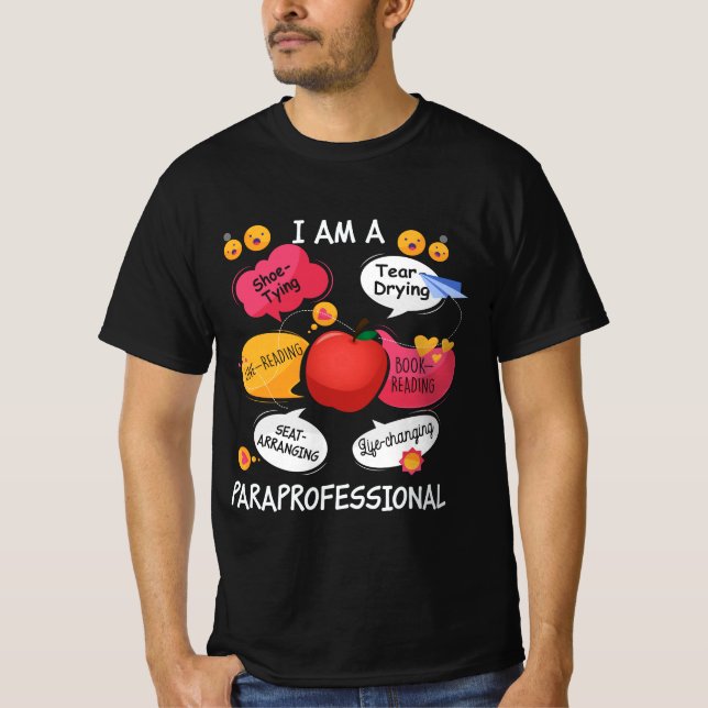 T-shirt Paraprofessionnel - Para Squad Parapr (Devant)