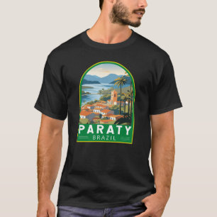 T-shirt Paraty Brésil Travel Art Vintage