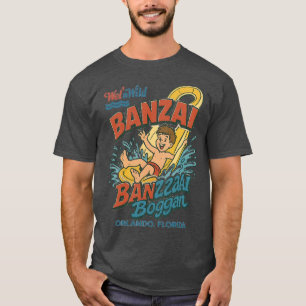 T-shirt Parc aquatique rétro des années 80 BANZAI ORLANDO,