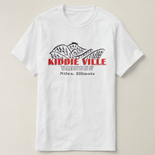 T-shirt Parc d'attractions Kiddieville, Niles, Illinois