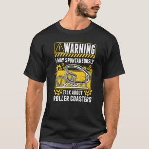 T-shirt Parc d'attractions Roller Dessous de verre 1