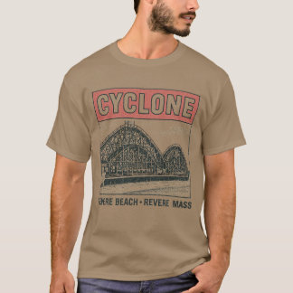 T-shirt Parc d'attractions vintage CYCLONE REVERE BEACH ・