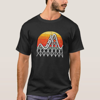 T-shirt Parc d'attractions Vintage Roller Dessous de verre