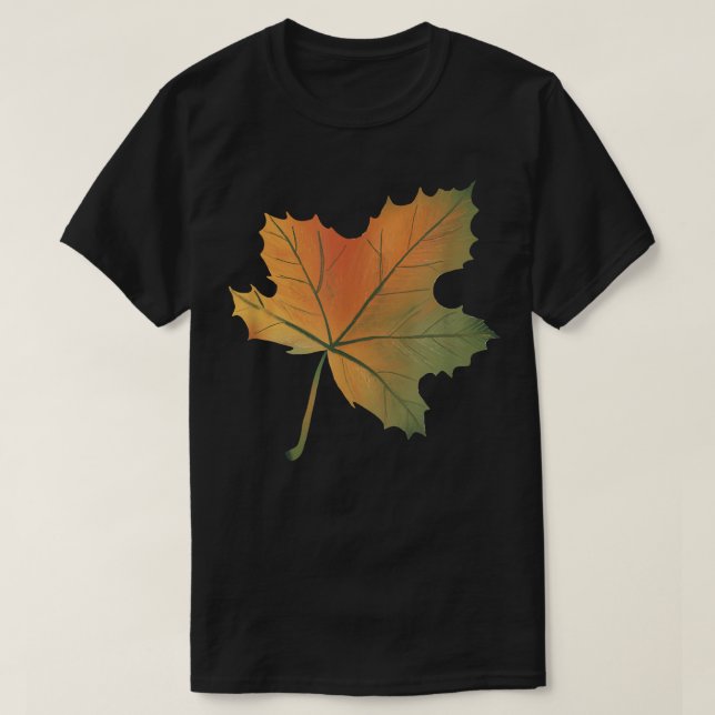 T-shirt Parc d'automne Feuille d'érable (Design devant)