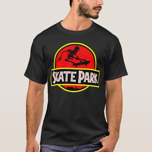 T-shirt parc de patin (Devant)