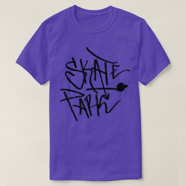 T-shirt Parc de patinage (Design devant)