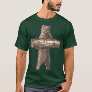 T-shirt Parc de Red Top Mountain State Georgia Bear Vacati
