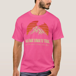 T-shirt Parc des volcans d'Hawaii du sentier Halema'Uma'U