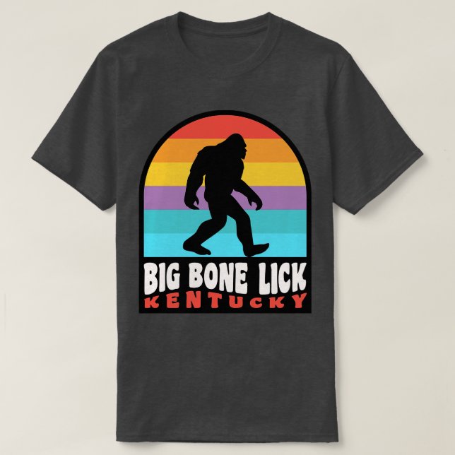 T-shirt Parc d'état Big Bone Lick Kentucky Bison (Design devant)