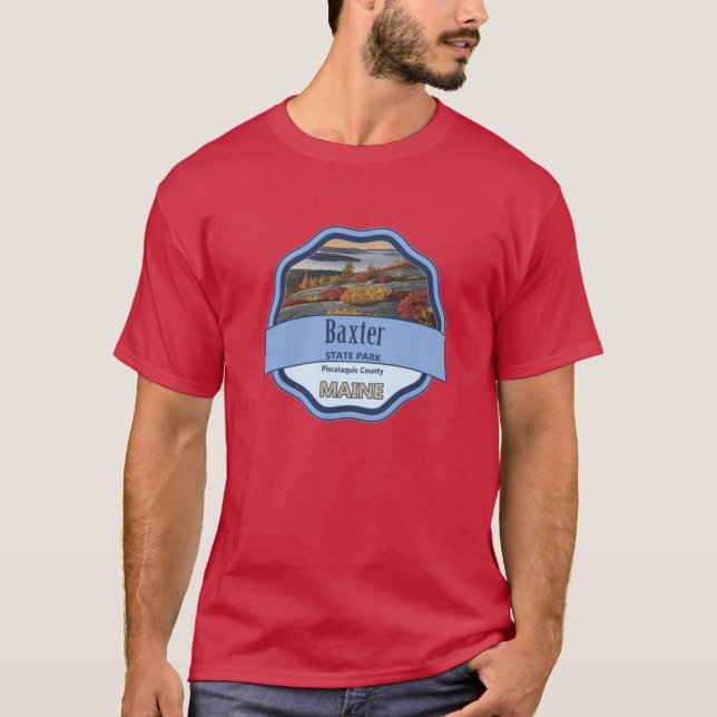 T-shirt Parc d'état de Baxter (Devant)