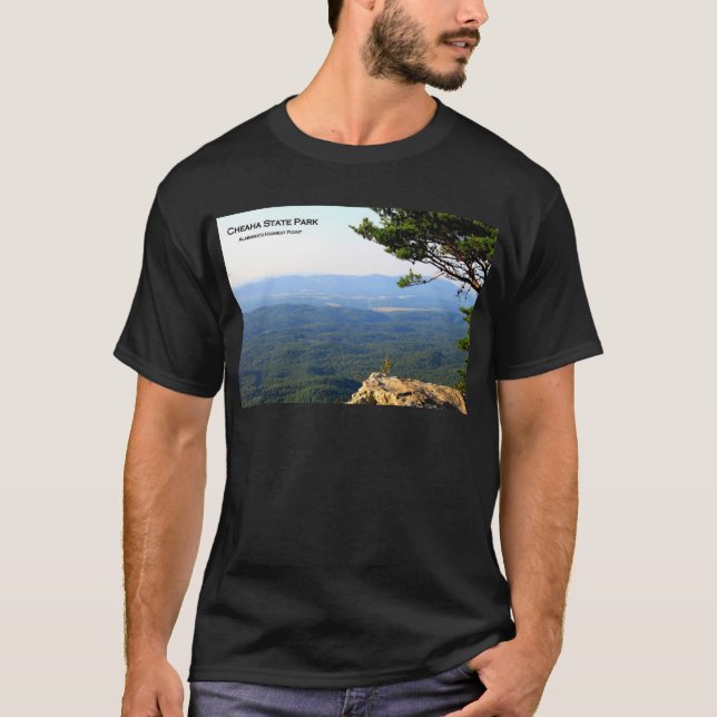 T-SHIRT PARC D'ÉTAT DE CHEAHA - LE POINT LE PLUS ÉLEVÉ DE (Devant)