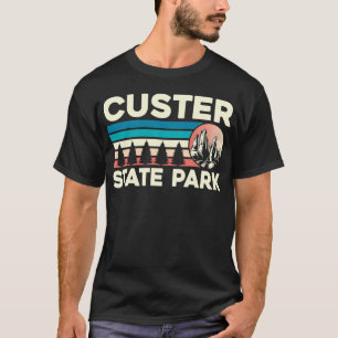 T-shirt Parc d'État de Custer Dakota du Sud Amoureux de Bi