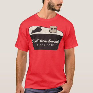 T-shirt Parc d'état de Fort Boonesborough Kentucky Welcome