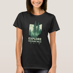 T-shirt PARC D'ÉTAT DE HOCKING HILLS Randonnée Extérieur